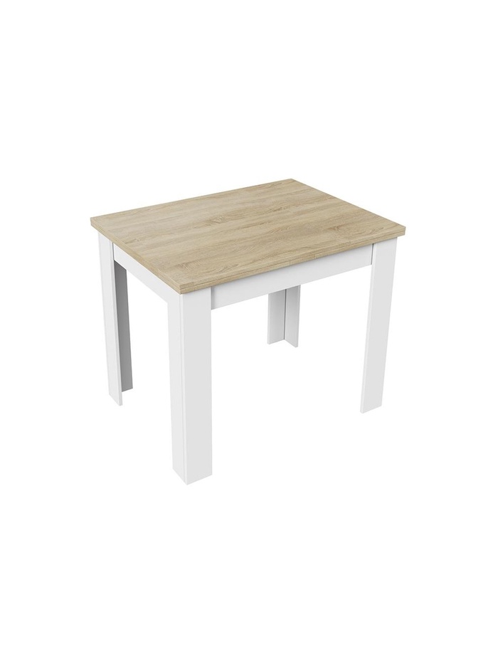 Стол Промо Тип 3 белый / дуб сонома светлый