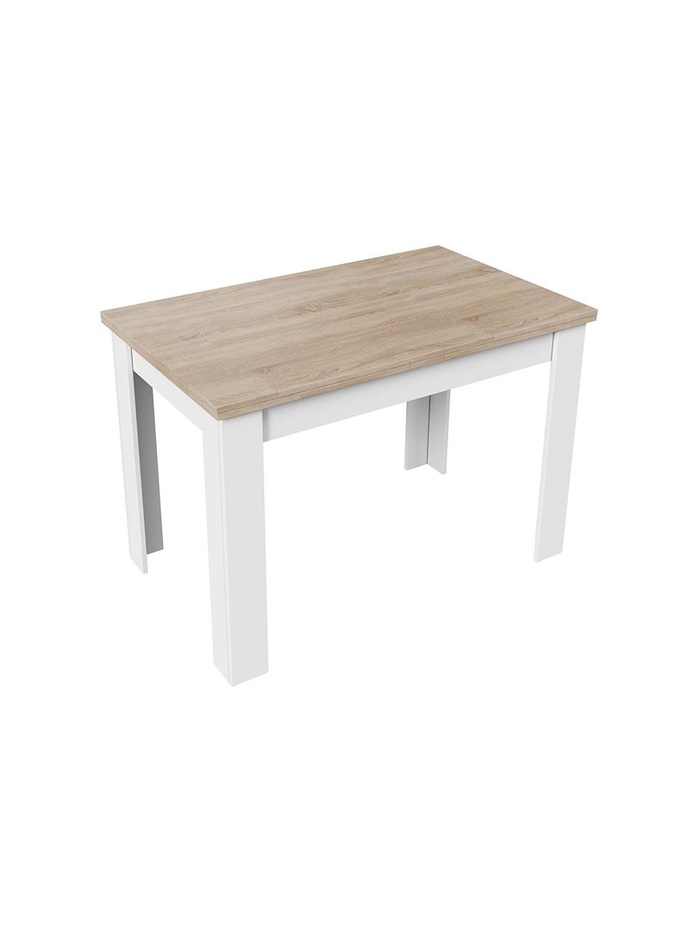 Стол Промо Тип 4 белый / дуб сонома светлый