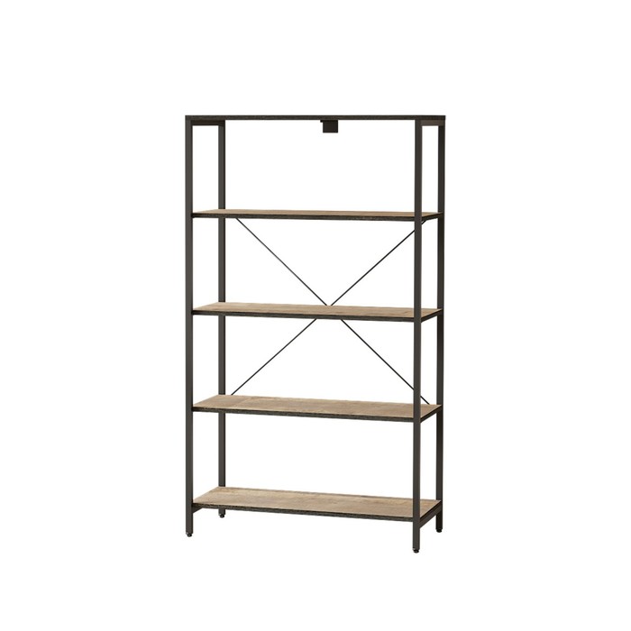 Стеллаж «Трувор 13.151.01», 828×370×1460 мм, цвет дуб гранж песочный/интра