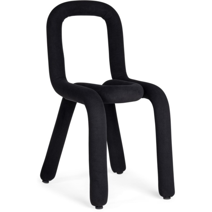 Стул на металлокаркасе Garden металл/ткань, черный 35x48x78 см