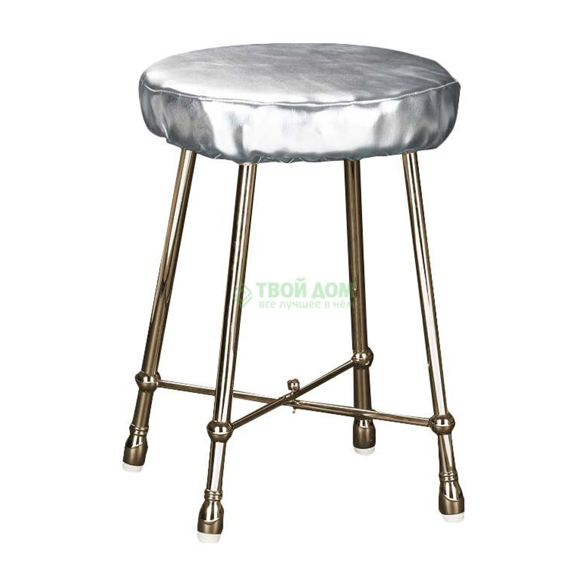 Табурет Cristal et bronze Lisse круглый гладкий бронза ( 300.30606.СВ06)