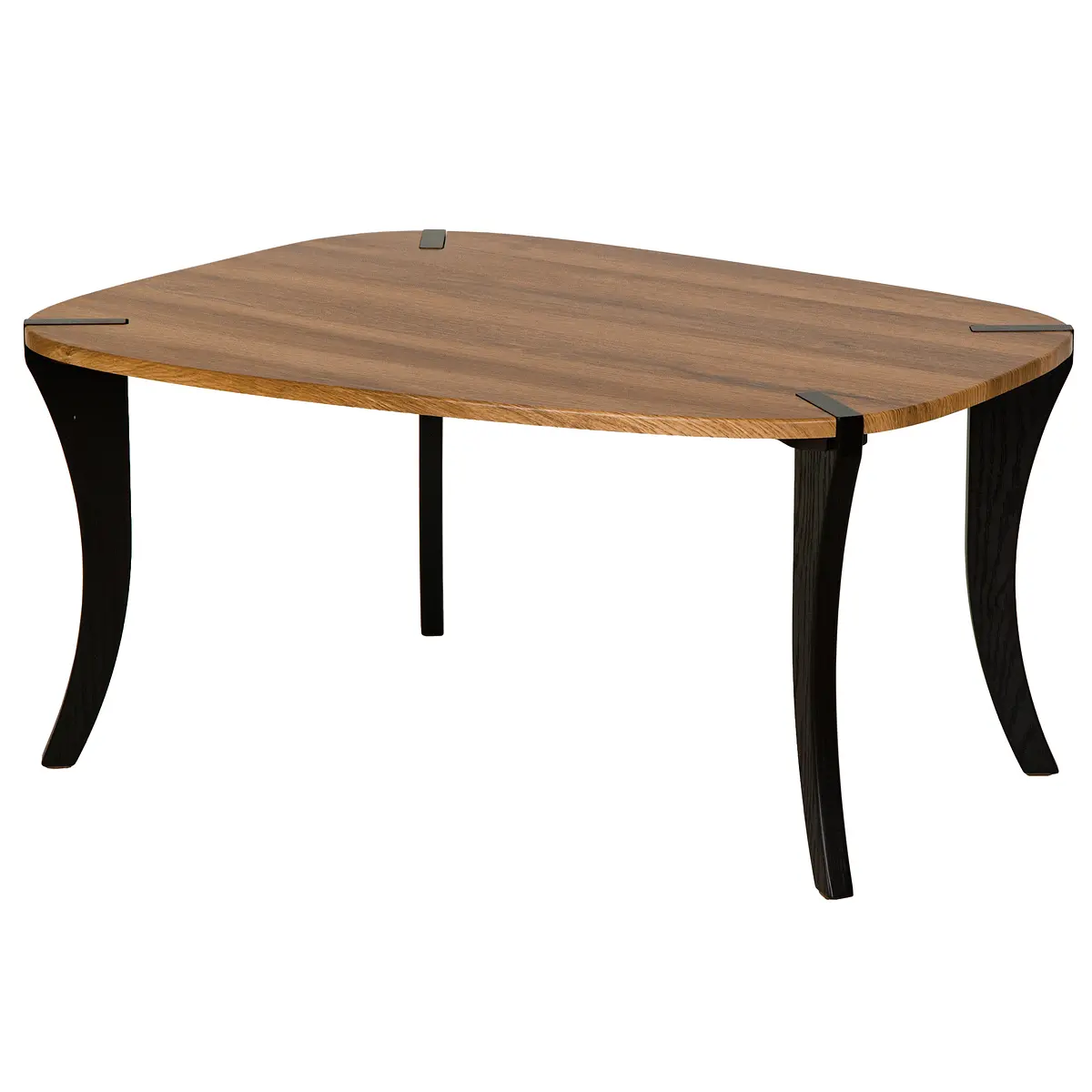 Стол журнальный BeautyStyle 35 дуб вотан/черный