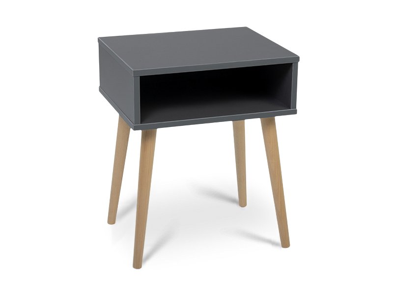 Тумба прикроватная Ивейн 1-42x52 Графитовый