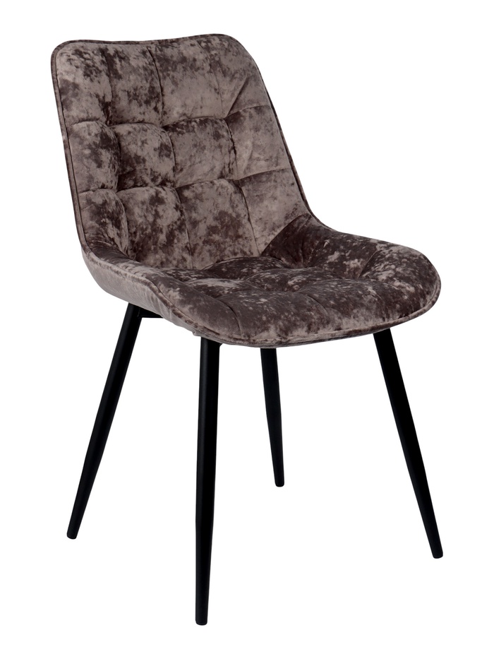 Стул мягкий для кухни «Бостон», обивка краш 12, цвет тауп