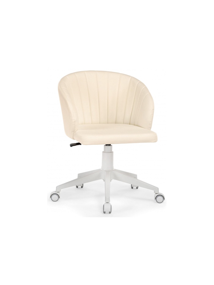 Компьютерное кресло Пард экокожа слоновая кость