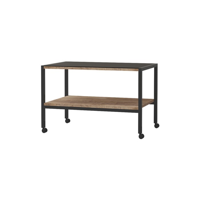 Столик журнальный «Трувор 12.19», 700×450×460 мм, цвет дуб гранж песочный/интра