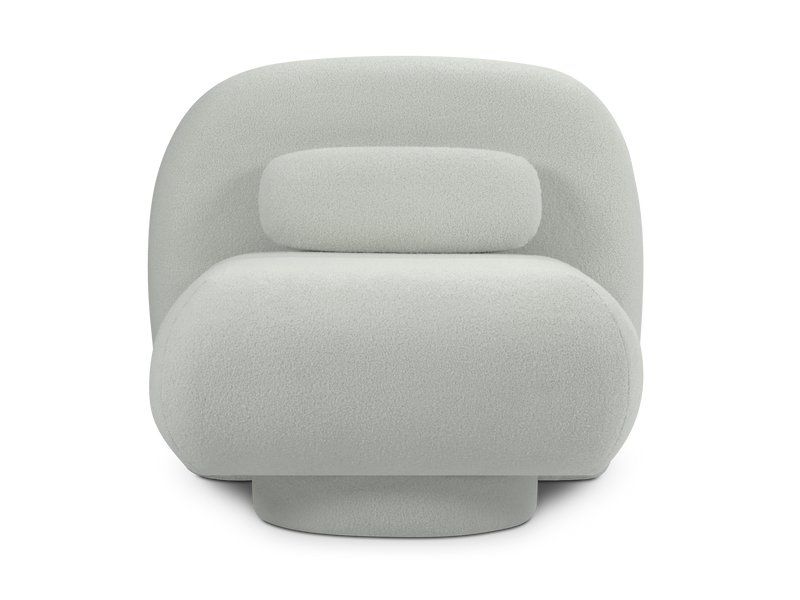 Кресло Кото Мех Серый