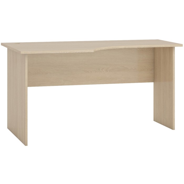 Письменный стол, левый, 1500×900×750 мм, цвет дуб сонома