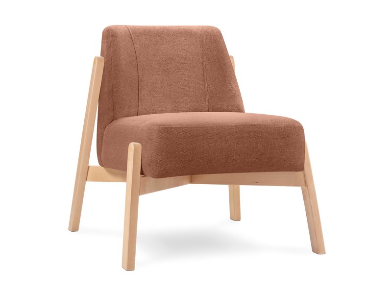 Кресло Гарди Шенилл Терракотвый