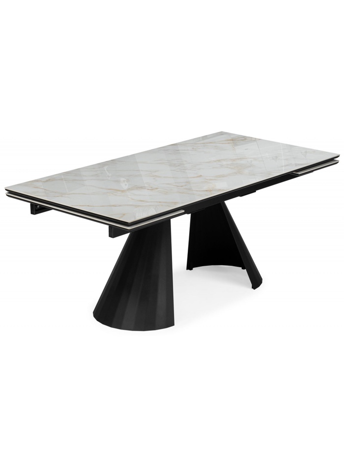 Керамический стол Шелтон 180(260)x90 carla larkin / черный