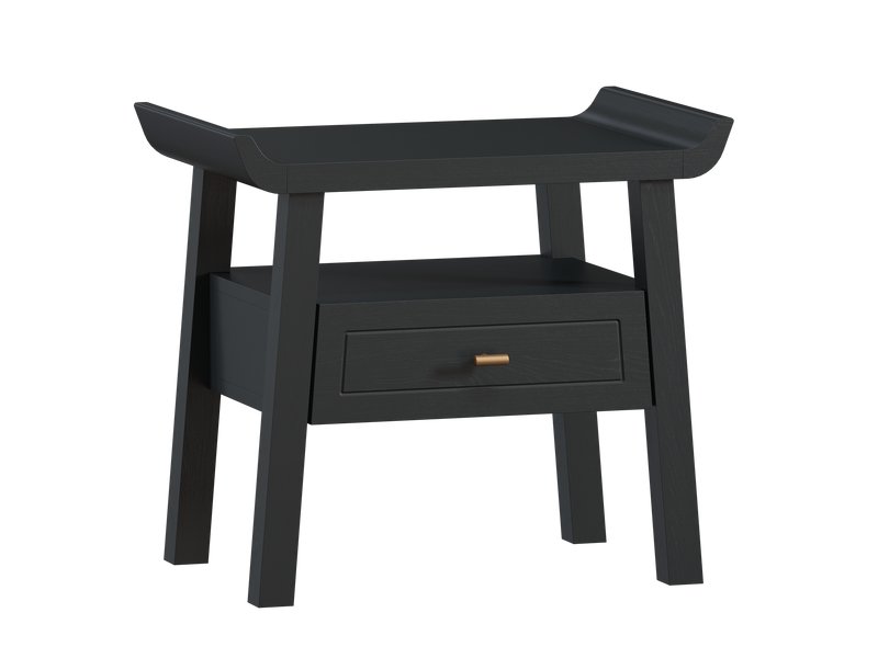 Тумба прикроватная Икигай-1 Black