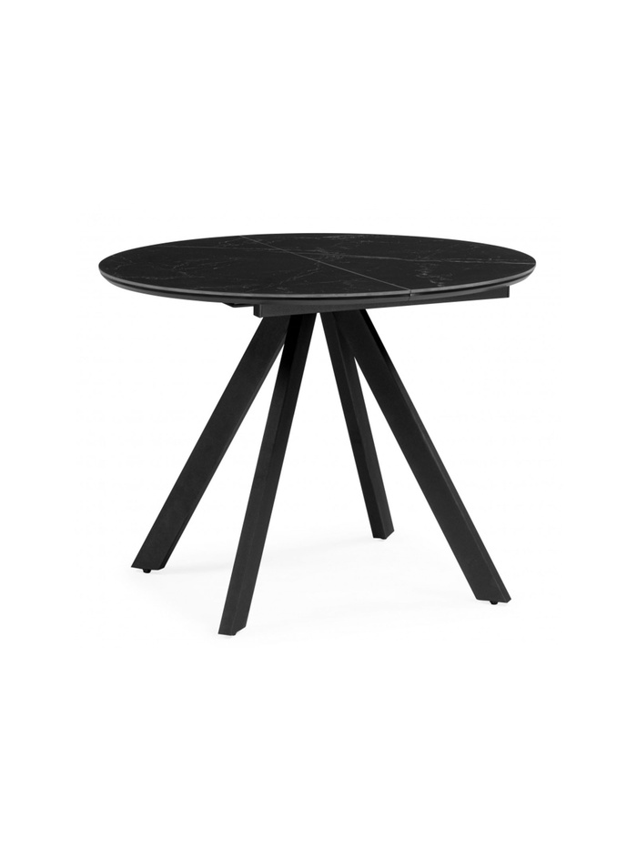 Керамический стол Трейси 90 shakespeare black / черный