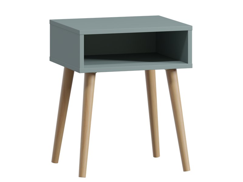 Тумба прикроватная Ивейн 1-42x52 Серо-зеленый