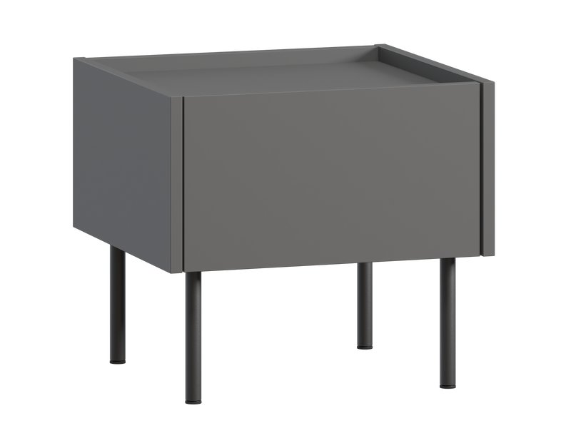 Тумба прикроватная Дигарс 43x40 Графитовый